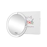 Kosmetikspiegel,Make-up-Spiegel 15x Vergrößerung Kosmetikspiegel mit Vergrößerungsfunktion 15-facher Vergrößerungsspiegel mit 3 Saugnäpfen Vergrößerungsauge für kosmetische Make-up-Schönheitspfleg