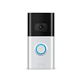 Ring Video Doorbell 3 von Amazon | HD-Video (1080p), verbesserte Bewegungserfassung | Mit 30-tägigem Testzeitraum für Ring