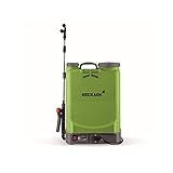 Redxark 16L Akku Drucksprühergerät Akku Drucksprüher Säurebeständig | Gartenspritze | 16 L Füllinhalt | Verstellbare Lanze | Gartenspritze Spritzgerät Schädlingsbekämpfung in Gewächshaus und G