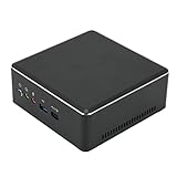 Mini PC, Dule Core Radeon Vega 3 Grafik 2,4 GHz Bis 3,3 GHz HD 4K Mini Desktop Computer,ROM/DDR4 RAM Optional,mit HDMI & DP Dual Output,für Windows 10(8GB DDR4+128GB SSD)