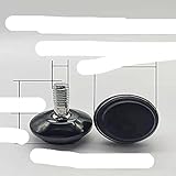 8Pcs Edelstahl Verstellbarer Sofafuß Schrankfuß Bettfuß für Küche Wohnmöbel Beine Hardware für Heimtextilien-Bright C