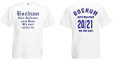 Bochum Aufstiegs-Tour T-Shirt von S-XXXL Aufsteiger 2020/21 Weiss-M