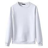 Herren-Shirt, Jacke, Kapuzenpullover, Raglan-Ärmel, Kapuzen-Sweatshirt, leger, Farbblock, Kordelzug, Sweatshirt, Fitness, Training, Laufen, Weiß5, XL