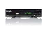 Xoro HRS 2610 Digitaler Satellitenreceiver (HDMI, SCART, USB 2.0, LAN, Unicable) schw