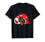 Herrchen Frauchen Pyjama Welpe Marienkäfer Rauhhaardackel T-S