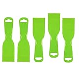 BJH Kunststoff Kitt Schaber Set Tapete Spackling Removal Tools für Abziehbilder 5 Stück 2 Z