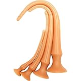 RelaxToys Amal Plug für Frauen, weiches glattes Flüssigsilikon mit starkem Saugnapf, klarer Skala, Flüssigkeitsrille (Größe 30 cm)