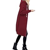 XTBFOOJ oberteile damen herbst strickjacke damen s strumpfhose ohne naht weise tops für damen wollpullover winter strickpullover maedchen winterjacke winterjacke gefuettert strickjacke schw