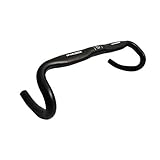 UPANBIKE Fahrradlenker aus Aluminiumlegierung, gebogener Lenker, 31,8 mm, 420