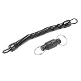 Jinyi Fischernetz-Magnet, praktischer Bedienungs-Karabiner-Magnet Stark magnetisch mit Lanyard für Outdoor-Cam-Zelte für Wohnwagen für Angelzubehö