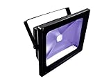 Eurolite LED IP FL-50 COB UV | Wetterfester (IP65) Schwarzlicht-Scheinwerfer mit 50-Watt-COB-UV-LED
