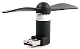 DURAGADGET Micro USB/USB Fan für Mobiltelefone – Kompatibel mit der Samsung Galaxy Rang