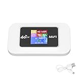 KUIDAMOS Entsperrter Mobiler WLAN-Hotspot, 2100mAh Lithium-Batterie 4G LTE Mobiler WLAN-Hotspot Drahtloser Internet-Router Smart für den Außenbereich(D921)