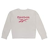 Reebok Jungen Jersey Big Vector Stacked Kurzärmeliges T-Shirt, weiß, L