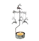 JZA4 Teelichthalter mit Weihnachtsstern,