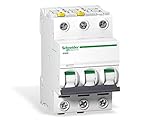 Schneider Electric A9F04316 Leitungsschutzschalter iC60N, 3P, 16A, C Charakteristik