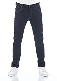 Lee Herren Jeans Jeanshose Daren Zip Fly Regular Fit Stretch Denim Baumwolle Hose Blau w30-w38, Größe:40W / 32L, Farbvariante:Rinse Blue (L707SGPJ)