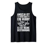 Hobbyangler Angeln Herzschlag Angler Tank Top