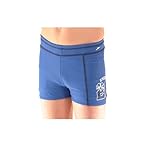 carboo-shop.de Jungen Boys Badehose Aquashort Kastenbadehose Watershort Mel Solid- Farbe: Blue - Größe: 164