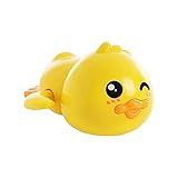 Poryu Enten Badespielzeug Badewanne Spielzeug Bade Spielsachen Badeente Bewergungsente Pull String Schwimmspielzeug Badezubehöhr Baby Erwachsene Badeente Gummi Ducky Badespielzeug fü