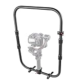 Magic Ring X Professioneller Dual Handle Grip Ring Handheld Stabilisator Fotografie Zubehör Traglast 20kg Ersatz für DJI Ronin S/Ronin SC/DJI RS2/RSC2/Moza Air 2