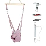 MAMOI Baby Türschaukel Türhopser aus Baumwolle | Babyhopser Türrahmen modernes Design Türhopser Baby ab 6 Monate | Nachhaltig Hüpfschaukel für Babys | 100% ECO | Made in EU