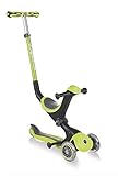 Globber Scooter mit 3 Rädern, Modell Go Up Deluxe, faltbar, für Jugendliche, Unisex, 644-106, grün, à partir de 15 M