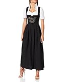Stockerpoint Damen Amber Dirndl, Schwarz (Schwarz Schwarz), 50