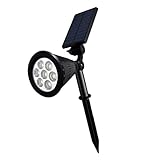 Baoblaze LED Solarstrahler Solarleuchten Solarlampe Gartenleuchte für Outdoor Rasen H