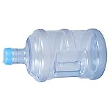 CLISPEED Reine Wasserflasche Wassergallone Mineralwasserflasche Tragbar Eimer mit Griff Bergquellwasser für alle Wasserspender Camping Picknick Trinkflasche Sportflasche 3 L