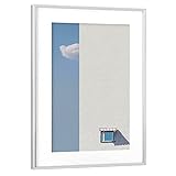 artboxONE Poster mit Rahmen Silber 75x50 cm Heaven Around The Corner von Marcus Cederberg - g