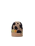 Desigual Womens HAT_Leopard Cold Weather Hat, Brown, U