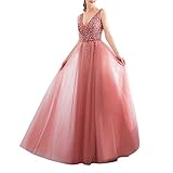 Writtian Damen Festlich Hochzeit Kleider Glänzend Pailletten Elegant Schlitz Lang Abendkleid Langarm Quaste Cocktailkleid Maxikleid Partyk