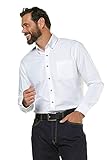 JP 1880 Herren L-8XL bis 7XL, Oktoberfest, Trachtenhemd, Knöpfe in Hirschhorn-Optik, Buttondown-Kragen, Etwas körpernaher weiß 4XL 716822 20-4XL