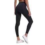 QTJY Damen Yogahose Hohe Taille Damen Sportbekleidung Leggings Outdoor Laufhose Stretch Schnelltrocknende Trainingskleidung EL