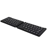 Hozee Tastatur, 3.0 Kompakte Laptop-Klapptastatur Wireless für Laptop-Tablet-Computer-Zubehö