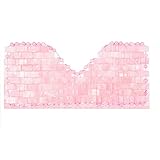 N A Rosenquarzkühlung Augenbinde, Natürliche Jade Augenbinde, Natürliche Jade Augenkälte Therapie Augen Augenbindende Augenbinde, Dunkle Ringe Und Schwellungen Massage Tool .21.5 * 9.5/