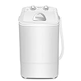 QQW Waschmaschinen Blu-Ray Antibakterielle Großkapazität Elution Integrierte Waschmaschine, Halbautomatische Haushalt Kleiner Waschmaschine, Pp-Kunststoffwaschmaschine Mit 4,6 Kg Waschkap