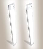 2Pcs LED Röhre 120CM 36W Feuchtraumleuchte, 300g Ultraleicht LED Deckenleuchte Als Küchenlampe, Kellerlampe, Werkstattlampe, Neonröhre, Wannenleuchte, Leuchtstoffröhre 4000K von BELOEE