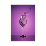 Wandbild Print Nordische Glasbilder Wasser Leinwand Malerei Wandkunst Minimalistische Poster und Drucke Dekor 60x90