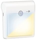 Lunartec Schrankleuchte: Akku-LED-Nachtlicht, Bewegungs- & Lichtsensor, warmweiß/kaltweiß, 40lm (LED-Nachtlicht Bewegungssensor)