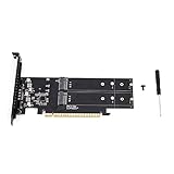 M.2 X16 auf 4 Einschübe 4X NVME PCIE4.0 Soft Raid Karte PCI-E M.2 X16 SSD Festplatte Erweiterungskarte m.2 pcie 4.0 nvme SSD Adapter 4.0 x4 SSD 2280 22110 R