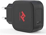 USB C Ladegerät 20W Wandladegerät PD Quick Charge 3.0 Adapter Schnellladegerät Type c kompatibel mit iPhone 13/13 Pro Max/13 min/12/12 Mini/12 Pro Max/11/ Xs/Xr /8 Plus/Pad Pro Galaxy S21 S20 Schw