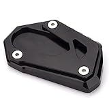 HZGLY Motorrad Ständer Verlängerungsplatte Fuß Seitenständer Vergrößern Pad Für Suzuki GSXS 1000 /F/S GSX S GSX-S 1000 1000F 1000S -2022 Ständer (Color : Black B)