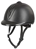 Covalliero Kinder Helm Reithelm Econimo VG1, Schwarz, 52-55 cm, 328254