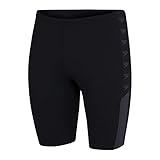 Speedo Boom Logo Splice Jammer für Herren, schwarz (Schwarz/Oxid Grey), 32 (DE 4)