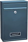 YSDKJ briefkasten anthrazit briefkasten Outdoor Security Locking Mailbox Briefkasten für Home Brief Zeitung Zeitschrift Post Box Mailbox 1015(Color:A)