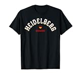 Heidelberg Germany - Vintage Deutschland Deutschland City Travel T-S