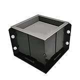 Silikonform, 12cm Würfel, Geeignet für Große Beton-Blumenbeete, Die Abnehmbare ABS-Schale Macht die Form der Form Stabiler und Leichter Entformb