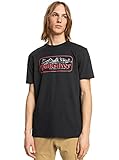 Quiksilver T-Shirt Mountain Script SS - L - Schw